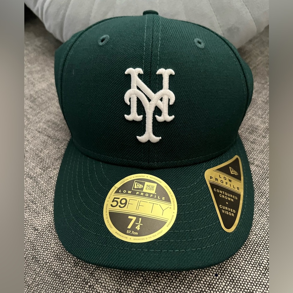 NWT Kith New Era NY Low Crown Fitted Cap “Green Stadium” Size 7 1/4